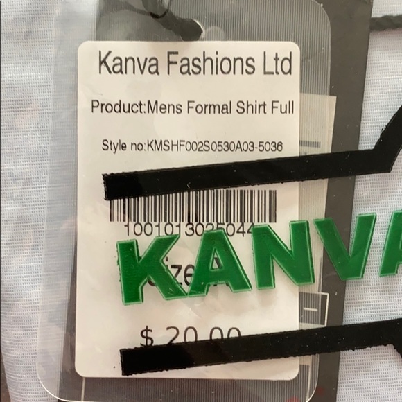 Men’s collard shirt brand new - Picture 2 of 2